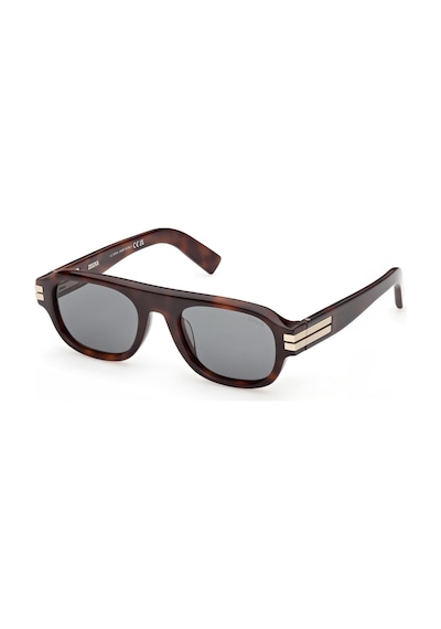 Zegna Ez0304 52a Erkek Güneş Gözlüğü Kahverengi