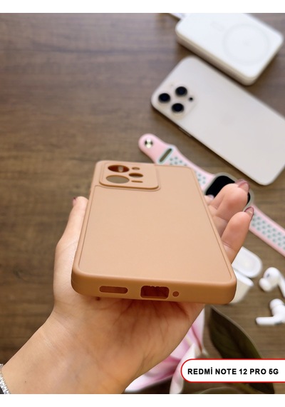 Redmi Note 12 Pro 5g Uyumlu Kamera Korumalı Darbeye Dayanıklı Renk Atmayan Keep Silikon Kılıf Kahverengi Redmi Note 12 Pro 5g Uyumlu Kamera Korumalı Darbeye Dayanıklı Renk Atmayan Keep Silikon Kılıf Kahverengi