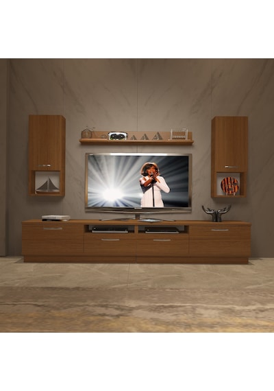 Decoraktiv Trendstyle 5220da Mdf Tv Ünitesi Tv Sehpası Ceviz