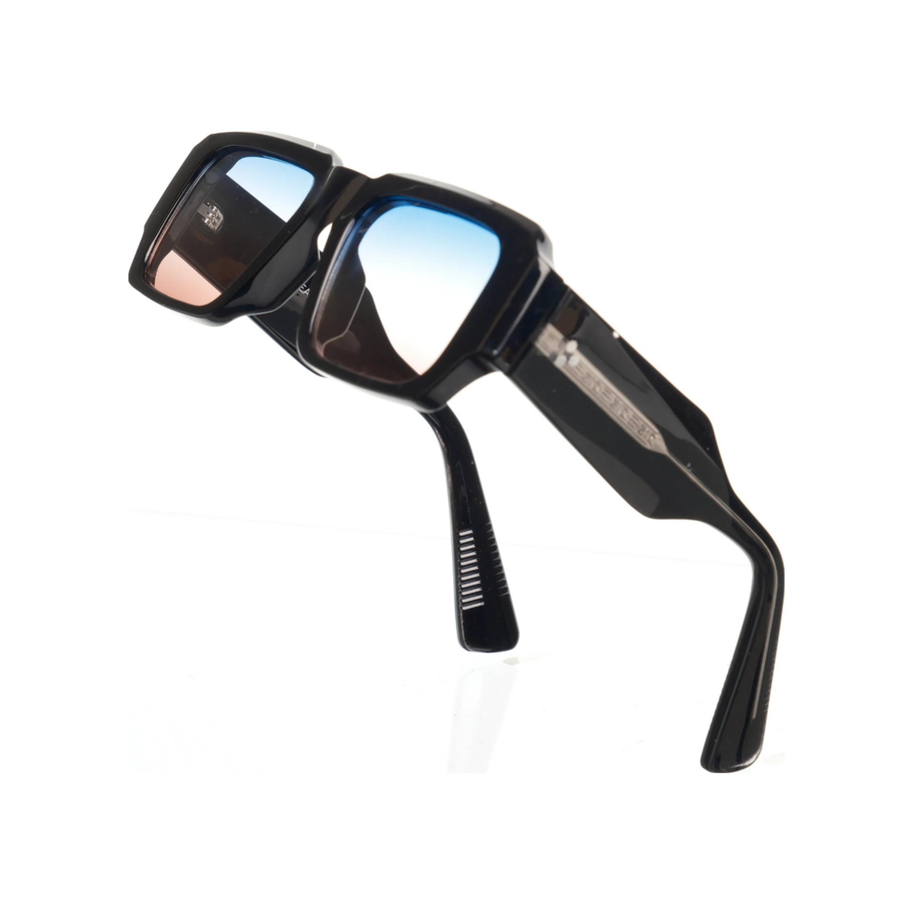 Royal Eyewear Re9888 Mavi Pınk Unısex Güneş Gözlüğü Siyah - Mavi