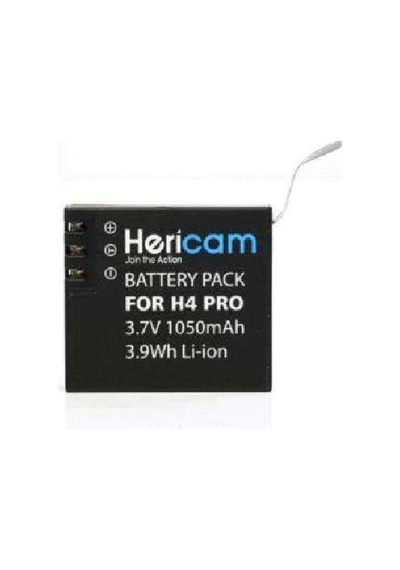 Hericam For H4 Pro 3.7v 1050 Mah 3.9wh Lion Batarya