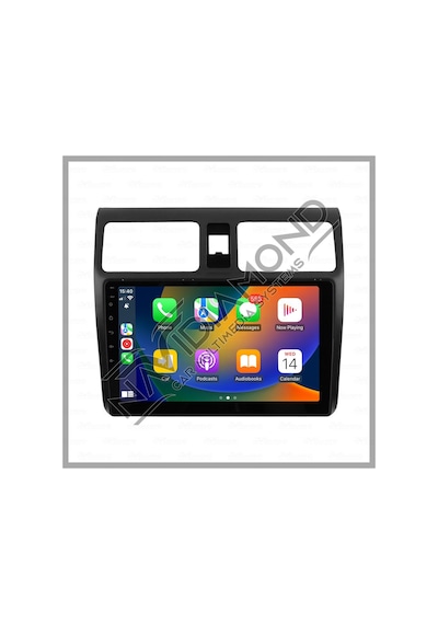 Özer Elektronik Suzukı Swıft 2005-2011 8 Gb Ram 128 Gb Hafıza Androıd Multımedıa Teyp 10 İnç