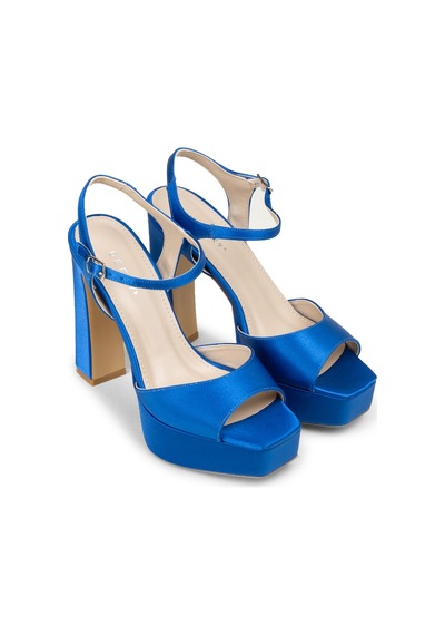 Deery Kadın Mavi Platform Abiye Ayakkabı - Sm203zmvım01