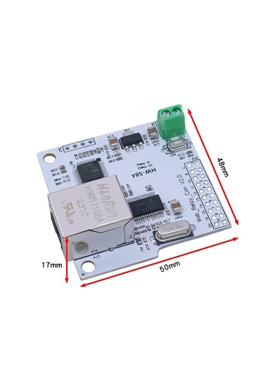 Hw-584 16 Kanal Ethernet Web Röle Kontrol Kartı 5v Rj45 Ağ Modülü