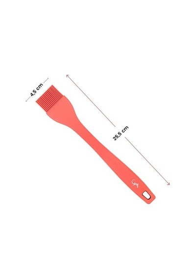 Lurch - Platin Silikon Pasta Fırçası 25,5 Cm Somon - Yanmaz, Yapışmaz, Bükülmez, Çizmez, Tat Ve Koku Bırakmaz - 240071 Sarı - Pembe Lurch - Platin Silikon Pasta Fırçası 25,5 Cm Somon - Yanmaz, Yapışmaz, Bükülmez, Çizmez, Tat Ve Koku Bırakmaz - 240071 Sarı - Pembe