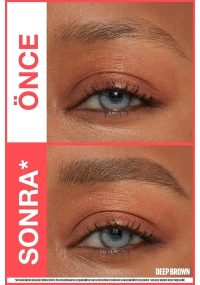 Maybelline New York Build A Brow 2in1 Kaş Kalemi Ve Jeli Deep Brown