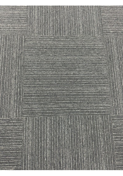 Karo Halı City 610 1 Karo: 50 X 50 Cm 1 Paket: 5 M² Gri