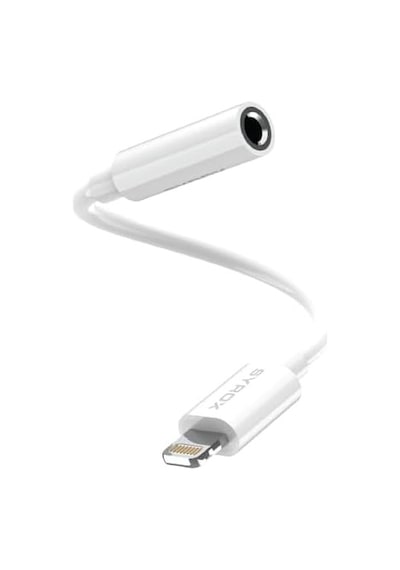 Dt22l-a Lightning - 3.5mm Aux Dönüştürücü - Beyaz