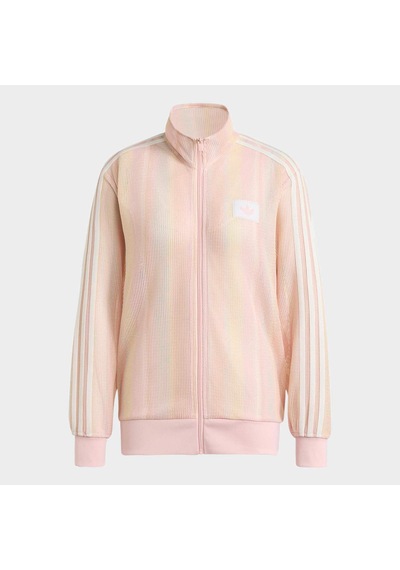 Adidas Originals Summer Glow Knitted Firebird Kadın Pembe Ceket Ky2031