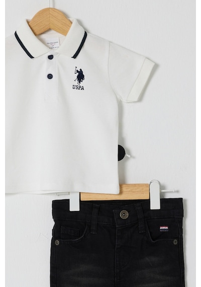 U.S. Polo Assn. Erkek Bebek Beyaz Takım Usb2626-c-v2 Beyaz
