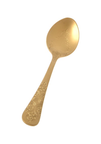 Jumbo Antique Titanyum Mat Gold 12 Kişilik 84 Parça Çatal Kaşık Bıçak Takımı Titanyum Mat Gold