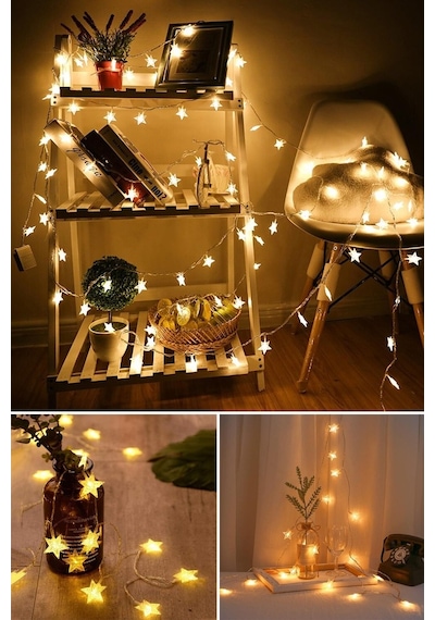 Trendpoint 20 Ledli 3 Metre Şerit Led Sembollü Kablolu Süsleme De