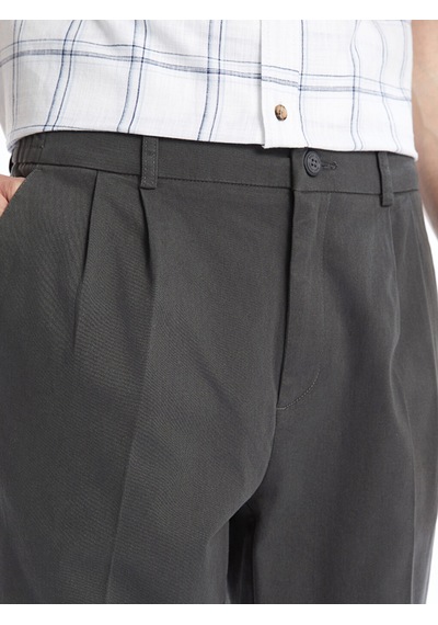 Lcwaıkıkı Classic Antrasit Standart Kalıp Erkek Chino Pantolon