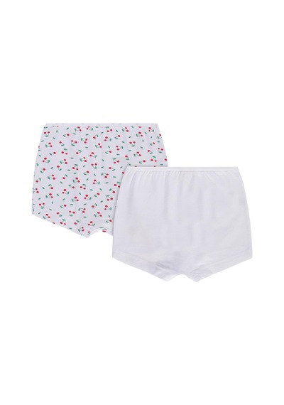 Civil Girls Kız Çocuk Kiraz 2-10 Yaş 2'li Boxer - Standart