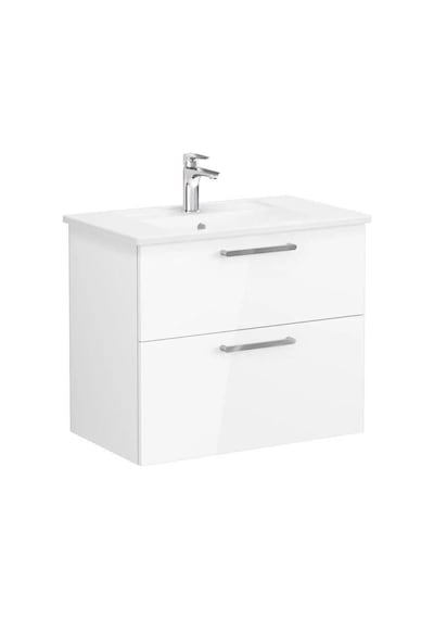 VitrA Root Flat 80 Cm Beyaz Banyo Dolabı Alt Modül Ve Lavabo Çok Renkli VitrA Root Flat 80 Cm Beyaz Banyo Dolabı Alt Modül Ve Lavabo Çok Renkli