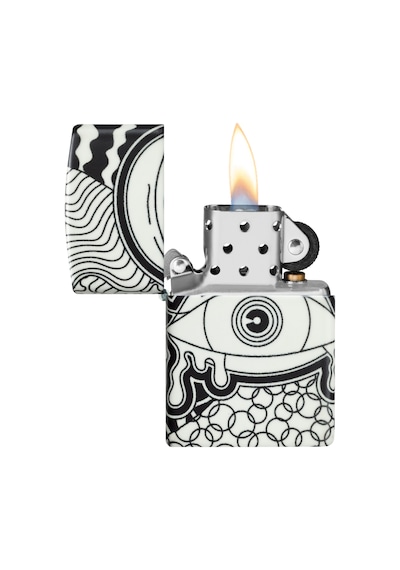 Zippo 49193 Psychedelic Eye Design Çakmak Çok Renkli