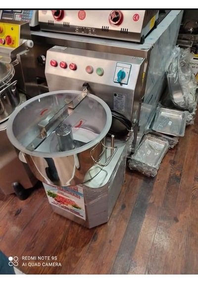 Süper Mikser 15 Kg 22 Litre Zırh Humus Kebaplık Et Çekme Makinesi