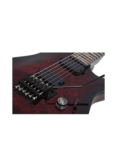 Schecter Omen Elite-6 Fr Elektro Gitar Black Cherry Burst