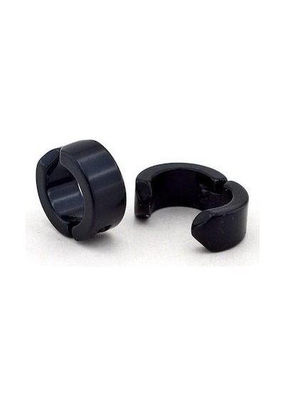 3 MM Sıkıştırmalı Unisex Erkek Çelik Küpe Deliksiz Kulaklara Mse1