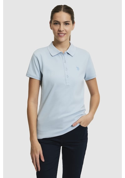 U.S. Polo Assn. U.s. Polo Assn. Kadın Açık Mavi Tişört Basic 50321818-vr003 Acık Mavı