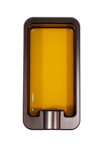 Premiumquality Sarı - Gunmetal Tekli Puro Küllüğü - Tr9053