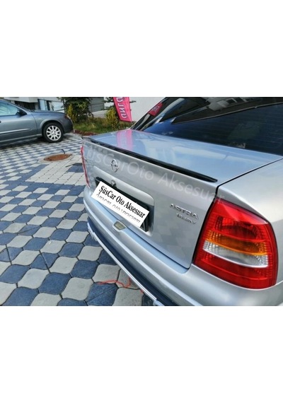 Opel Astra G Bagaj Üstü Spoiler Bagaj Çıtası Piano Black