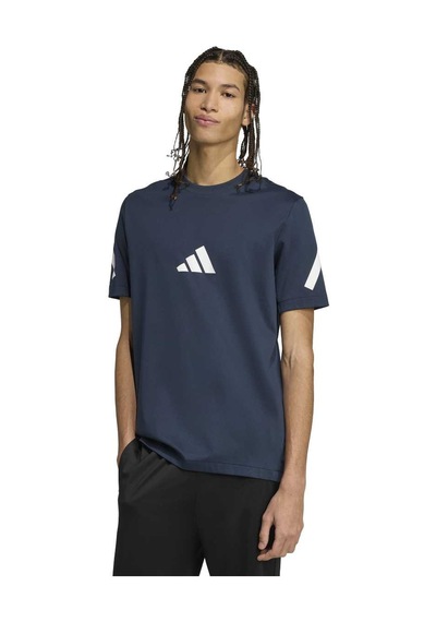 Adidas Z.n.e. Erkek Lacivert Yuvarlak Yaka Tişört Lacivert