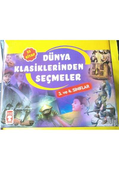 3 Ve 4.sınıflar İçin Dünya Klasiklerinden 23 Kitap