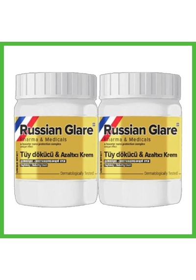 Vaveni Russ Glare Tüylere Krem Nano 2 Adet X 50 Ml Russ Merhemi Arz