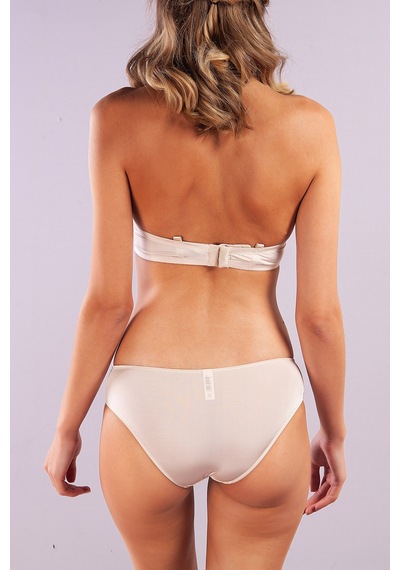 Moon Wear Gala Balconette Foam Cup Lace Bra, Ten Konforlu Ve Şık Sütyen, Strapless Çok Renkli