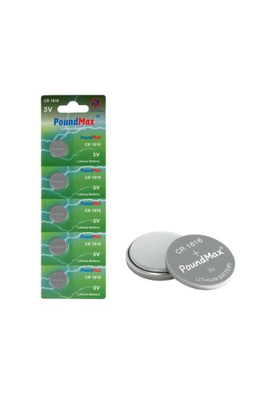 Dl1616 3v Lityum Düğmeli Piller 5'li Paket