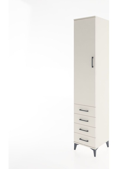 Hyperion Dolap 2 Raflı 4 Çekmeceli Tek Askılı 44x44x221 Aytaşı-aytaşı Aytası