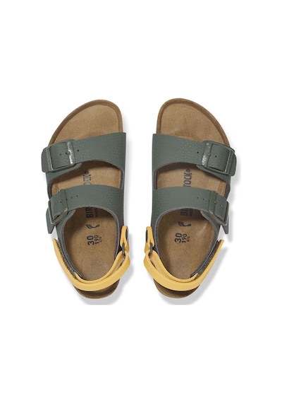 Birkenstock Milano Kids Bf Desert Sol Unisex Çocuk Sandalet 1029378 Yeşil