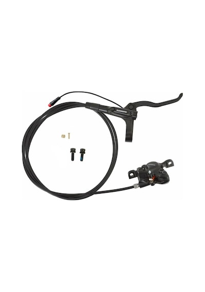 Shimano Mt200 Güç Kesicili Sensörlü Bisiklet Sağ Arka Hidrolik Fren Seti Siyah