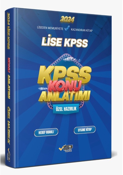 2024 Ortaöğretim Lise Kpss Tüm Dersler Konu Anlatım