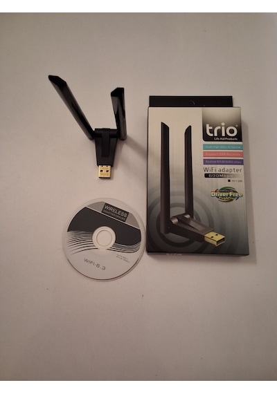 Trio Wifi Adaptör 600mbps Çift Anten