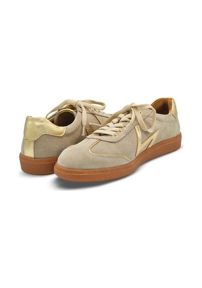 Guja Venüs 2609902y Bağcıklı Nubuk Deri Kadın Sneaker Ayakkabı Taba