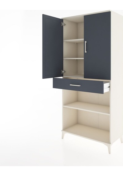 Hyperion Dolap 4 Raflı Tek Çekmeceli 2 Kapaklı 88x44x195 Ayta... Aytaşı