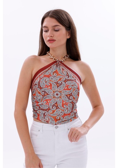 Doğu Esintisi Model Fular Bandana Şal Estascarf 70x70 Cm Renkli