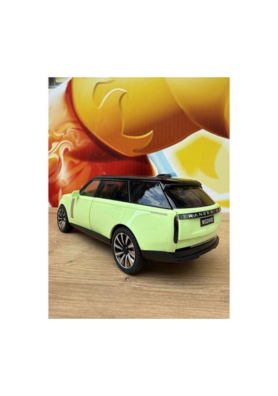 Range Rover Sport Model Araba Yeşil Plastik Sesli Işıklı Açılan Kapılar Range Rover Araba