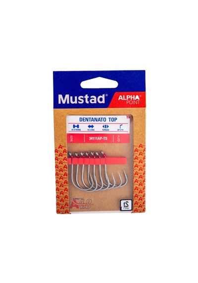 Mustad 34111 Alpha Poınt Ts Olta Ignesı 7lı No:2/0