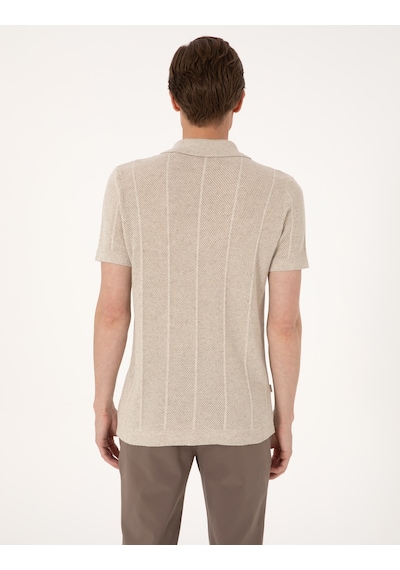 Pierre Cardin Erkek Bej Hırka Triko 50305993-vr011 Bej