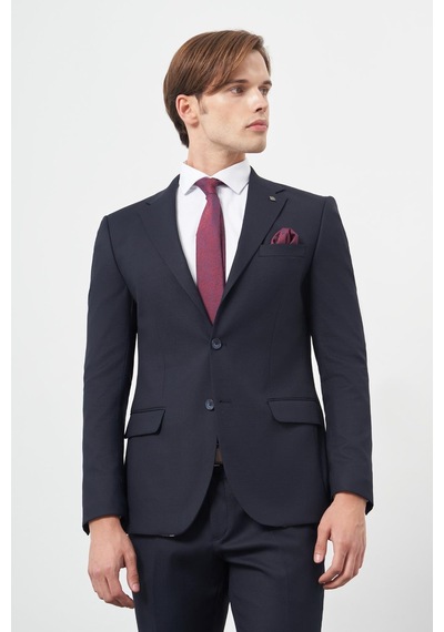 İmza Koyu Lacivert Armürlü Mono Yaka Tam Astar Esnek 6 Drop Slim Fit Classic Takım Elbise 1001245175 Koyu Lacivert İmza Koyu Lacivert Armürlü Mono Yaka Tam Astar Esnek 6 Drop Slim Fit Classic Takım Elbise 1001245175 Koyu Lacivert