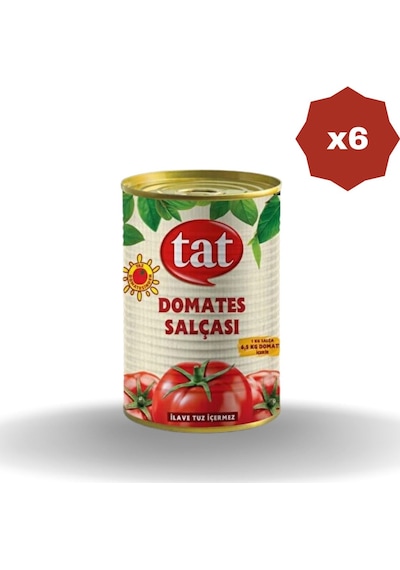 Domates Salçası 430 Gr - 6 Adet