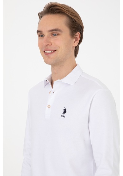 U.s. Polo Assn. Erkek Beyaz Sweatshirt 50307692-vr013 Beyaz