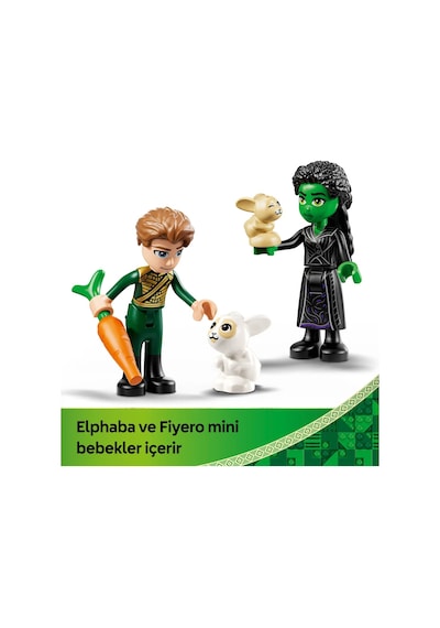 LEGO® Wicked Elphaba’nın Sığınağı 75687 - 7 Yaş ve Üzeri Çocuklar için Orman Temalı Yaratıcı Oyuncak Yapım Seti (228 Parça)