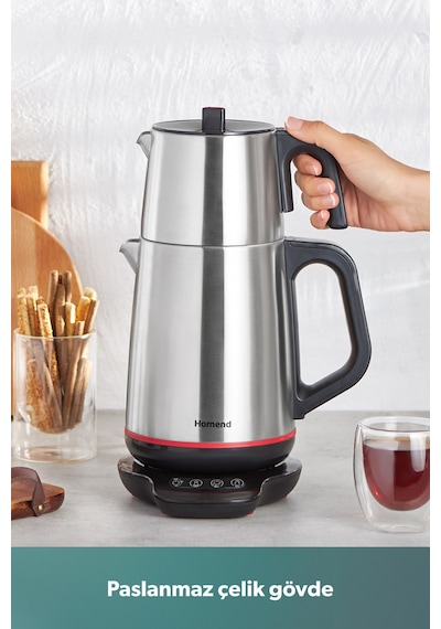 Homend Royaltea 1708H Dokunmatik Konuşan Çay Makinesi