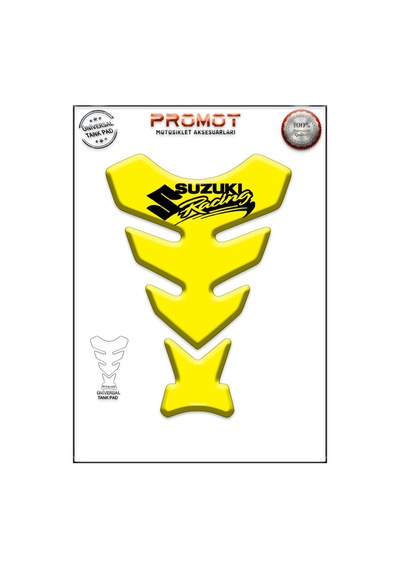 Motosıklet Kaplama Tank Pad Her Motora Uyumlu 122