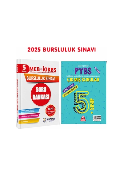 Ardışık Yayınları Bursluluk Sınavı 5. Sınıf Bursluluk Soru Bankası Ve Bursluluk Çıkmış Sorular Seti