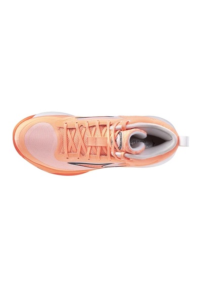 Mizuno Neo Jump Mıd Erkek Voleybol Ayakkabısı Beyaz / Turuncu Çok Renkli